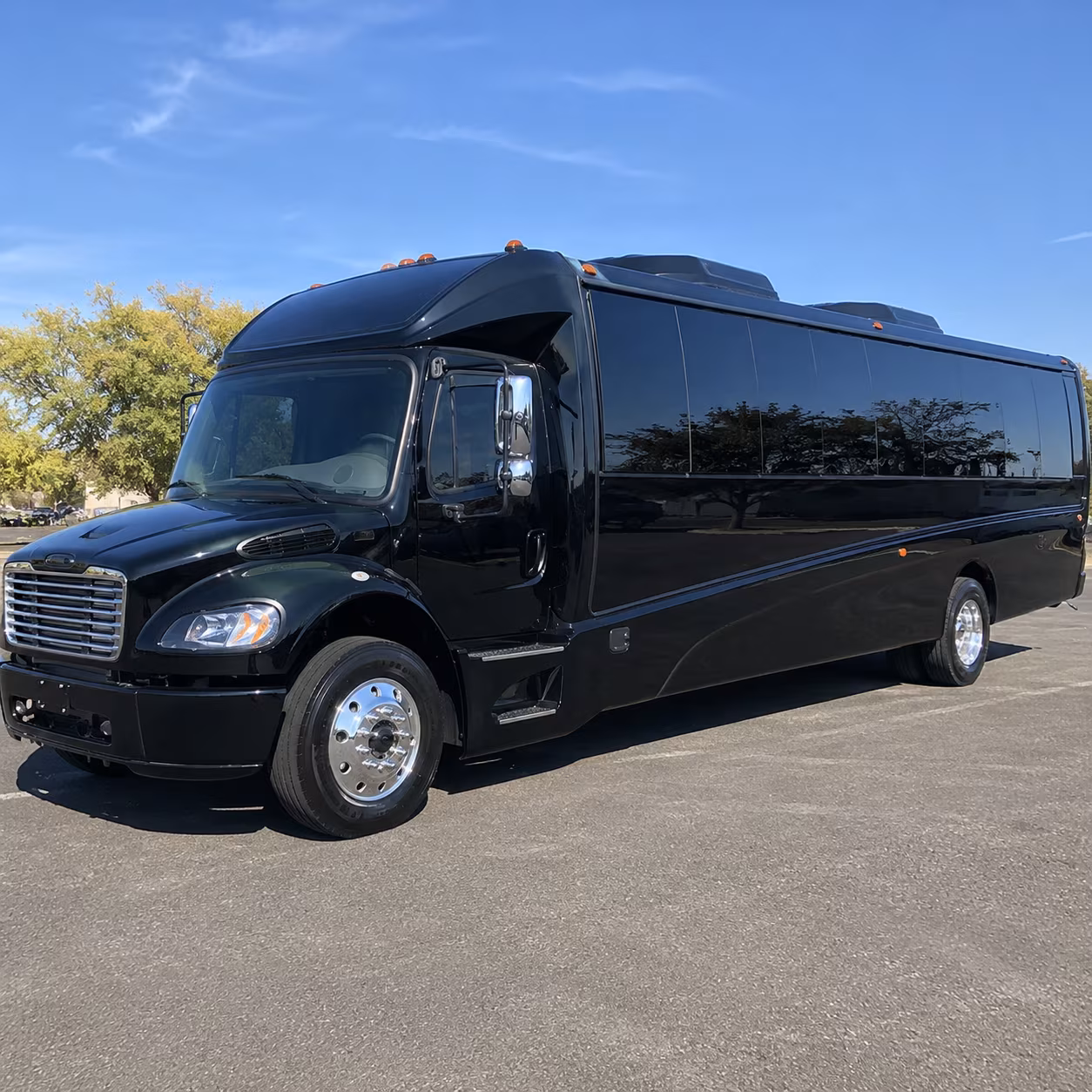 Miami Airport Shuttle & Transportation party bus exterior
