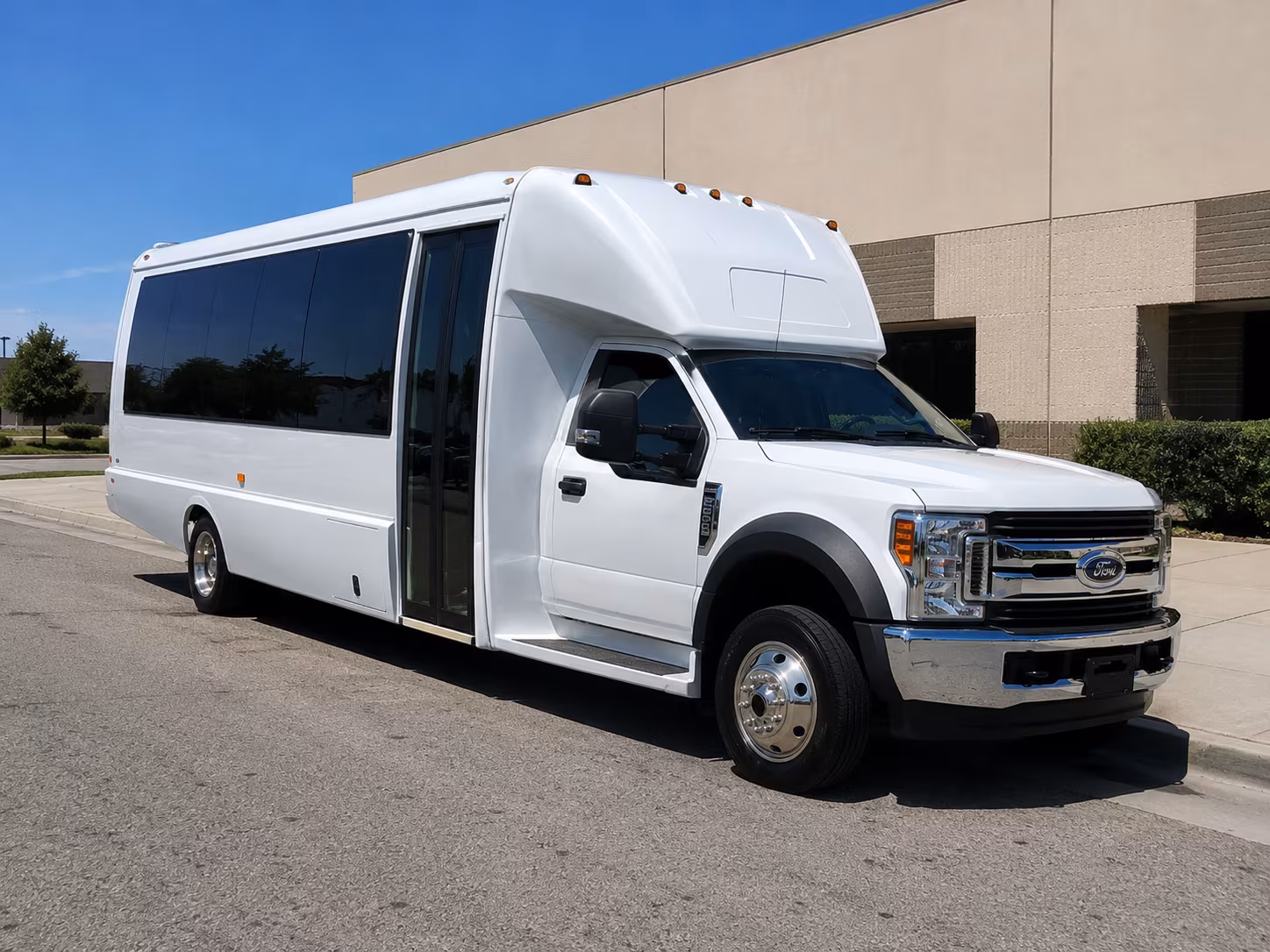 Miami Corporate Transportation party bus exterior