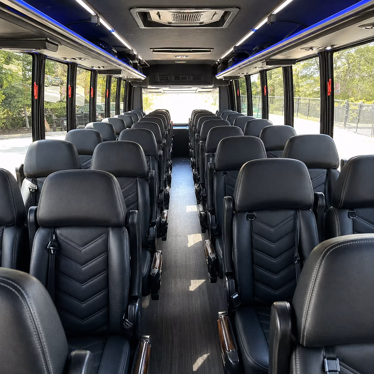 Miami Corporate Transportation party bus exterior