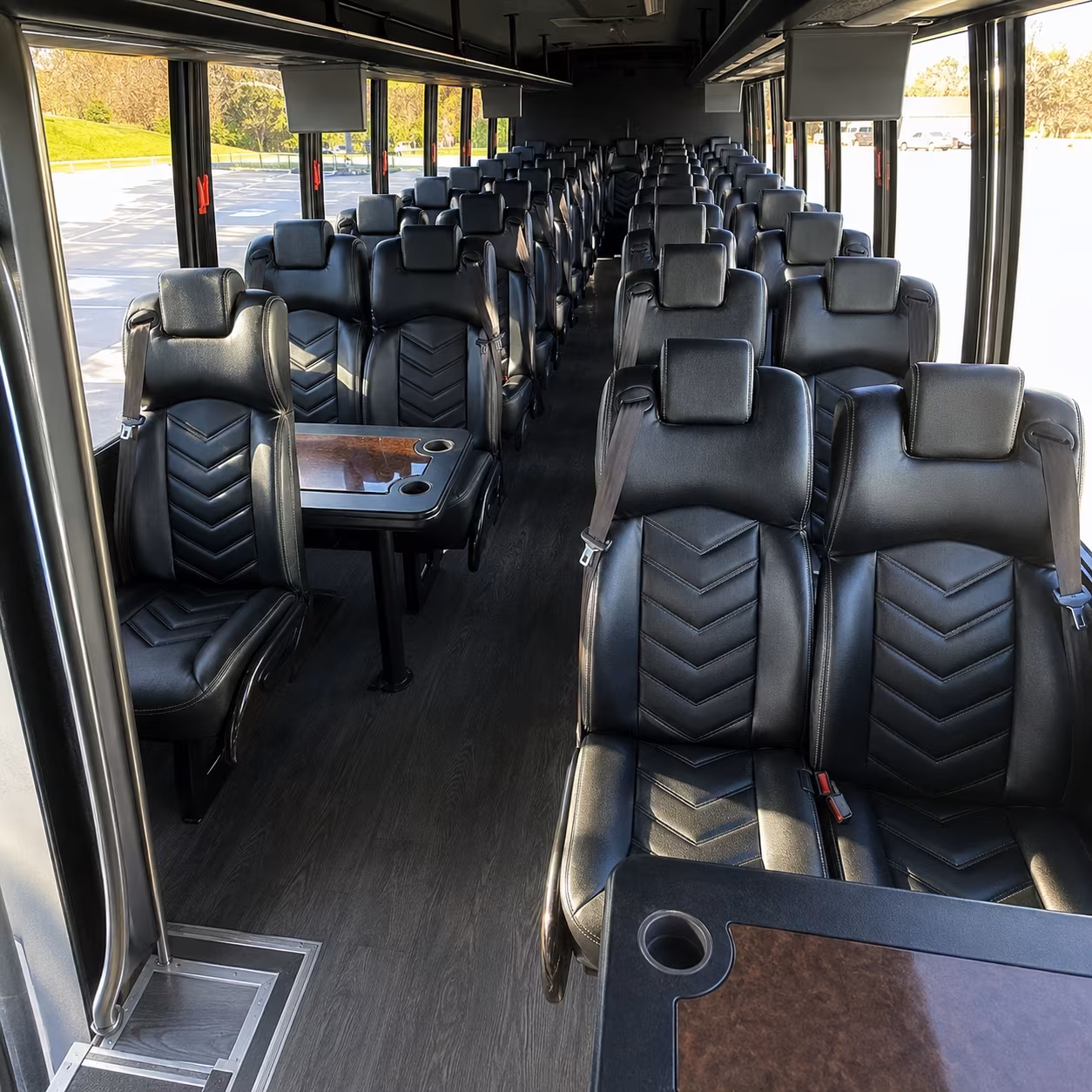 Miami Corporate Transportation onboard seating