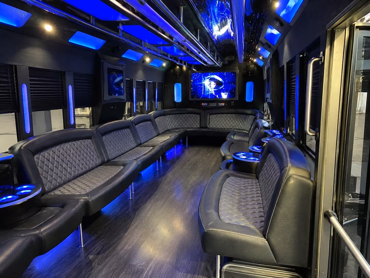 Miami Prom & Homecoming Transportation party bus exterior
