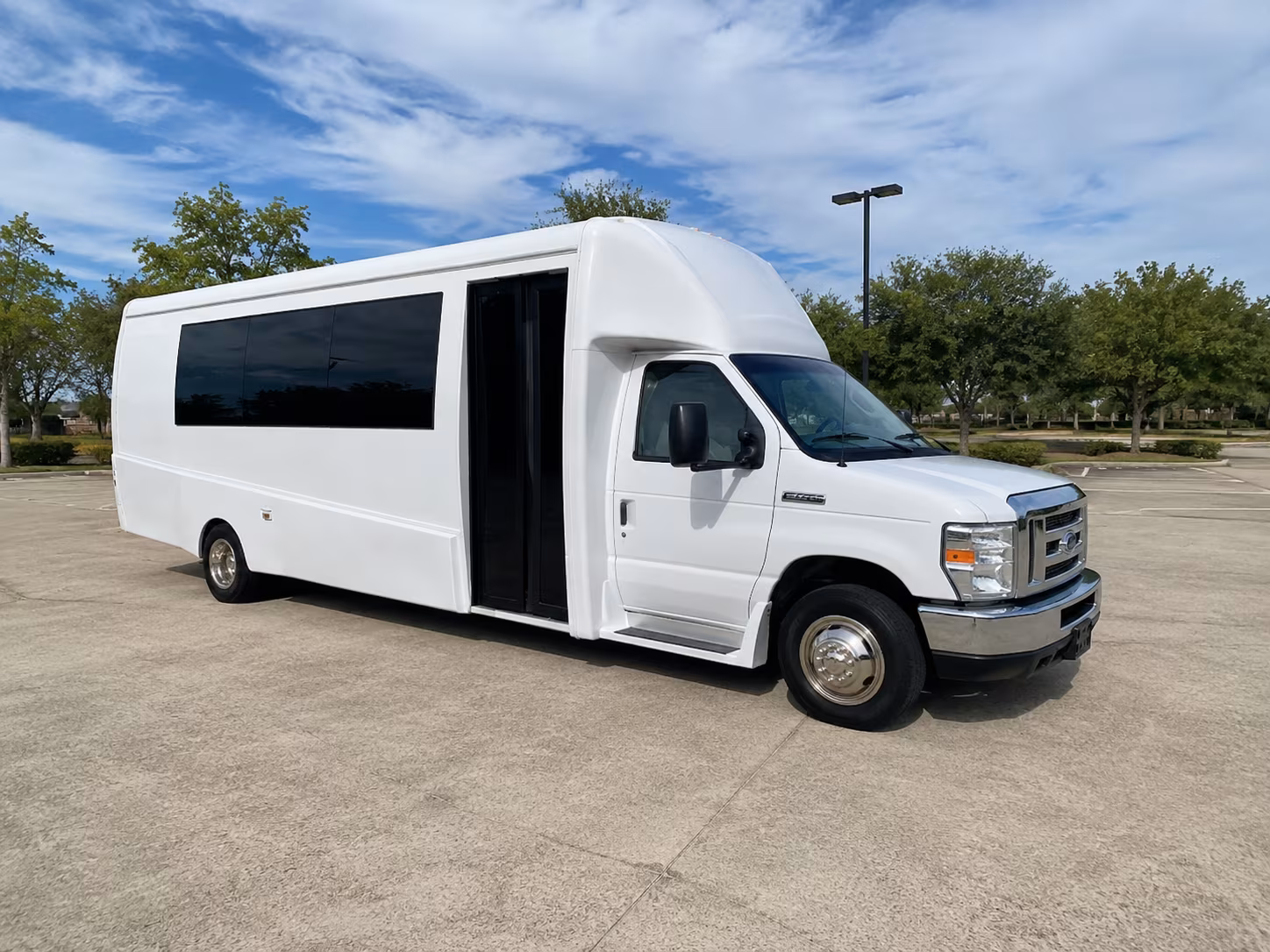 Miami Prom & Homecoming Transportation party bus exterior