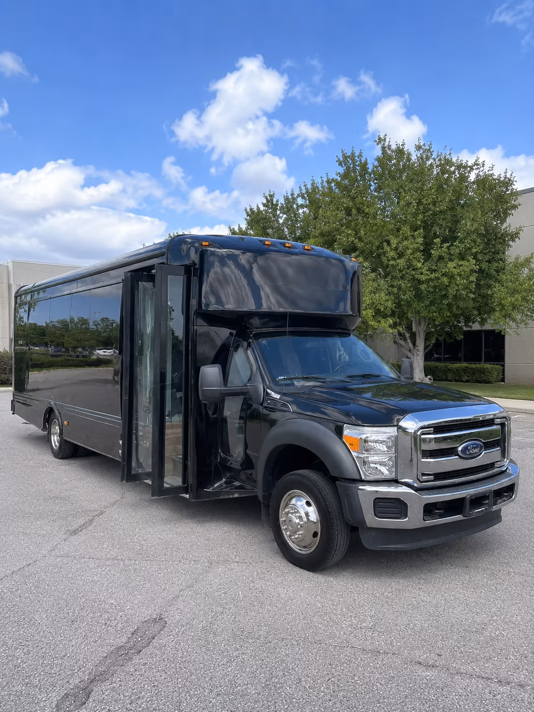 Miami Sporting Event Transportation party bus exterior