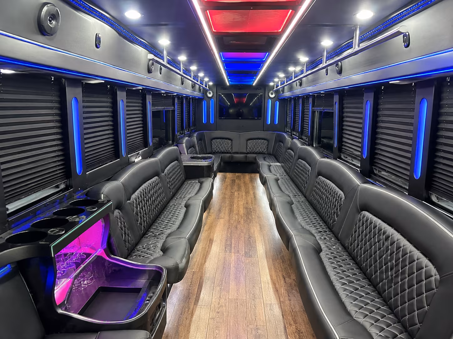 Miami Winery Tour & Pub Crawl Transportation party bus exterior