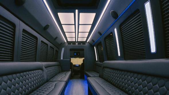 miami 20 passenger party bus rental
